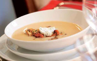 White Bean Soup with Mushrooms