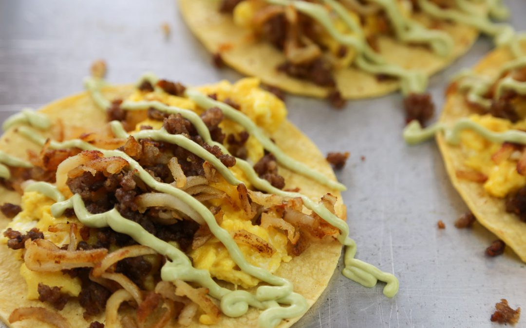 Breakfast Tacos for a Crowd