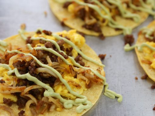 Breakfast Tacos for a Crowd
