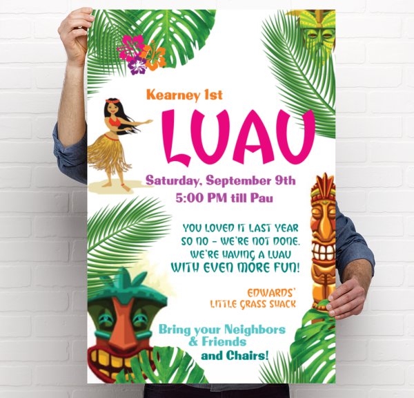 Luau Party Planning