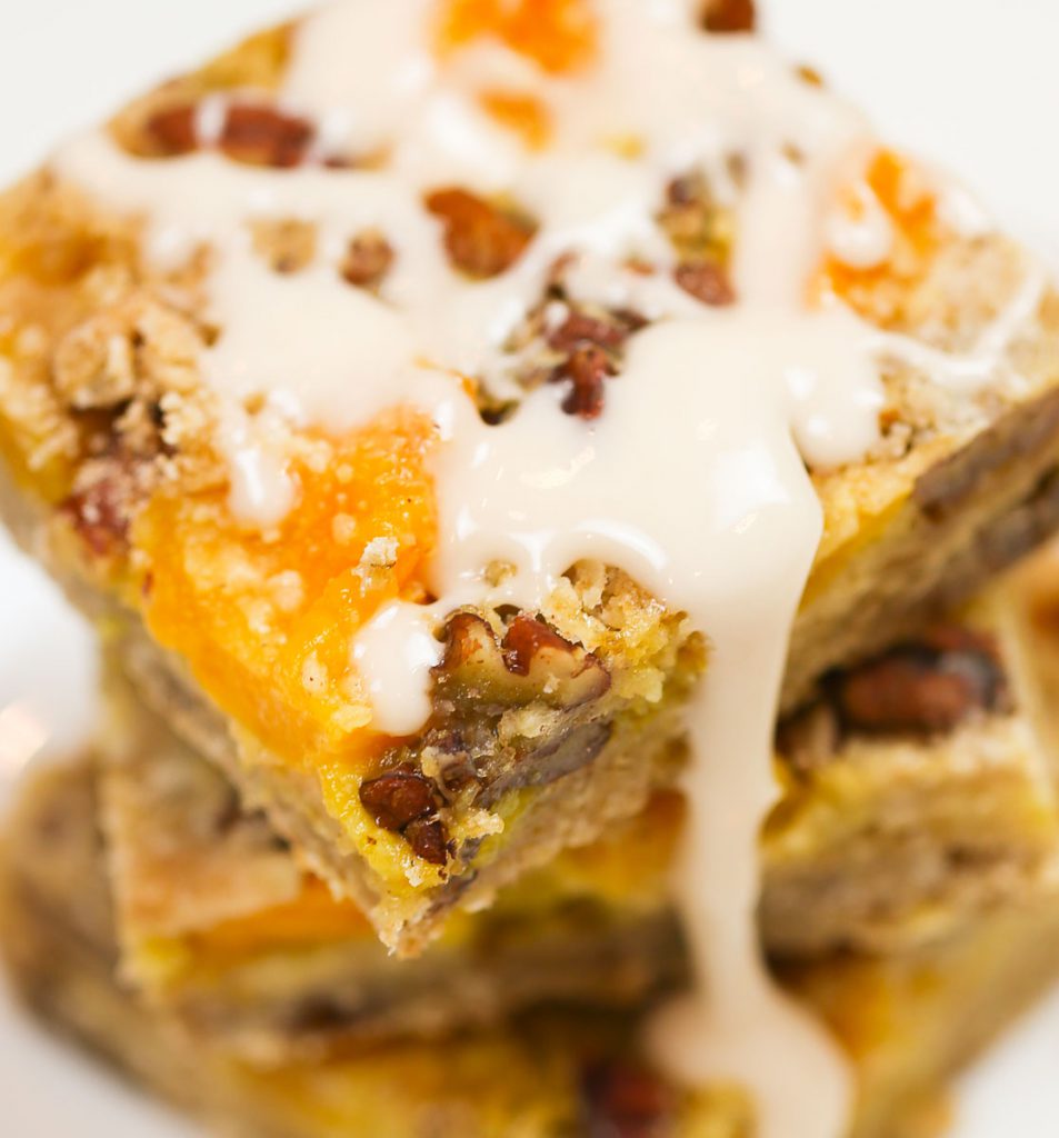 Peaches and Cream Bars