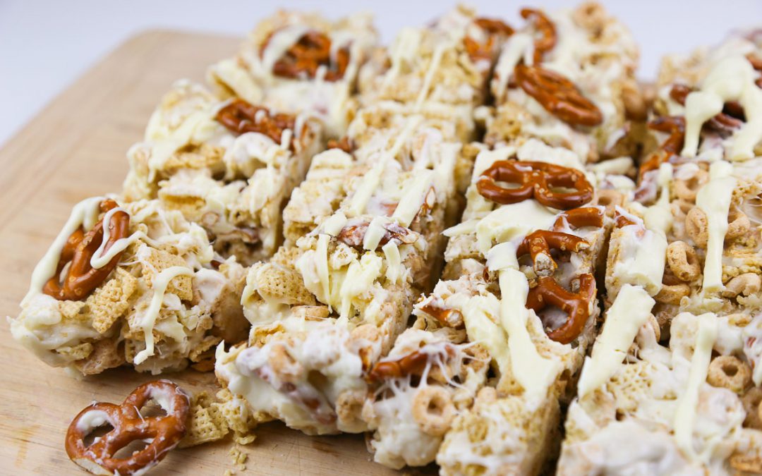 Sweet & Salty No Bake Treat Bars