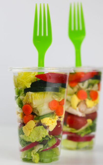 Salad in a Cup – Fun & Easy