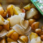 Roasted Potatoes and Onions