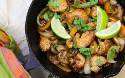 Easy Make Ahead Chicken Fajitas