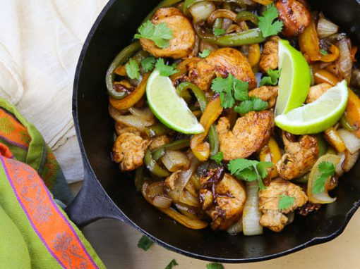 Easy Make Ahead Chicken Fajitas