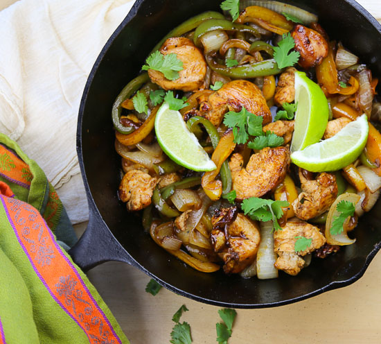 Easy Make Ahead Chicken Fajitas