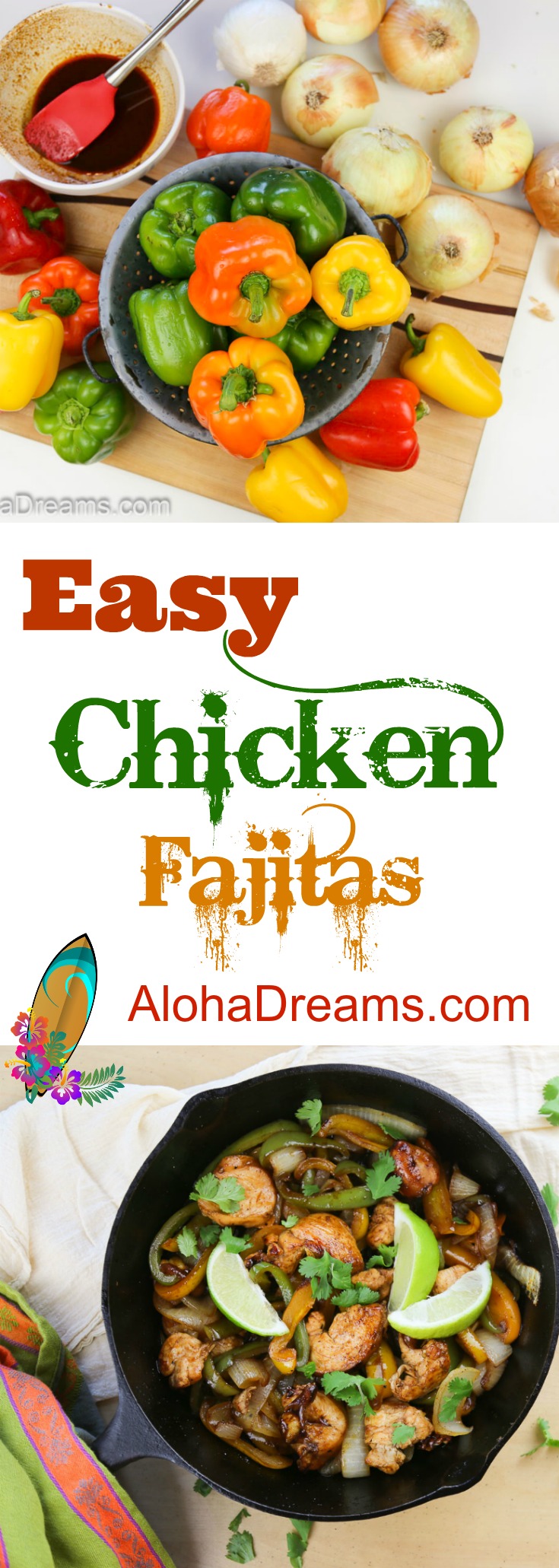 Easy Chicken Fajitas for a Crowd