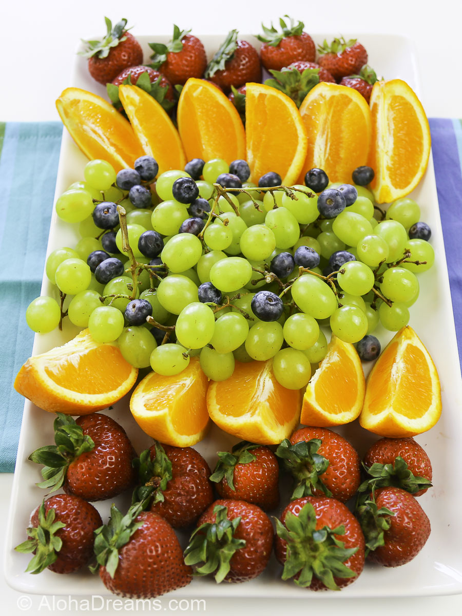 Fresh Fruit Platter for a Crowd