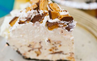 Heath Bar Freezer Pie