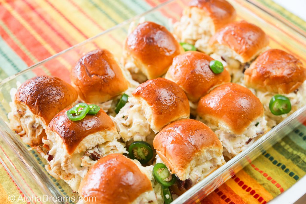 Cheesy Chicken Melts