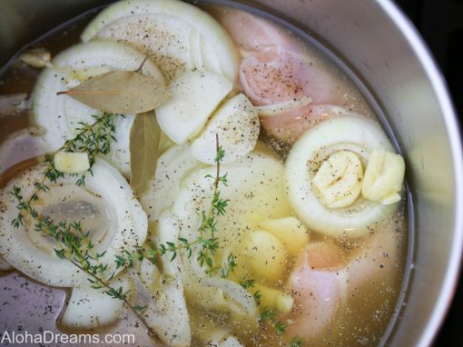 Shredded Poached Chicken